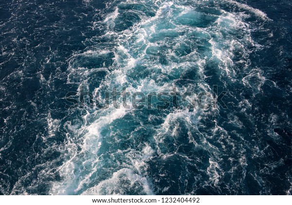 Sea Water Texture White Foamy Wave Stock Photo 1232404492 | Shutterstock