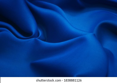 Sea wave color Batiste cotton fabric