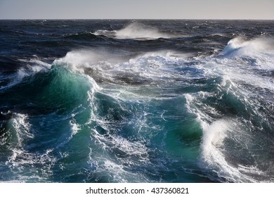 sea wave during storm