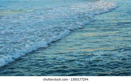 Sea waves background.