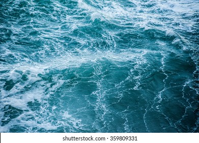 Sea Waves During A Storm