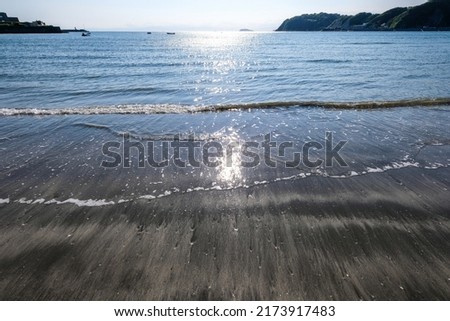 The sea of Zushi Beach, Zushi City, Kanagawa Prefecture, Japan Stock photo © 