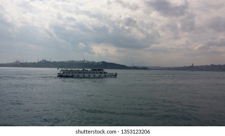 Seabus Transportation In Bosphorus In Istanbul