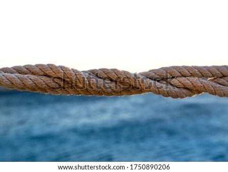 Seafaring rope background marine travel sea knot nautical life 