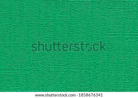 Seafoam Green colored plain textured cardstock background image. Color swatch shade with copy space.