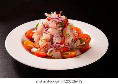 Seafood Ceviche, Typical Dish From Peru