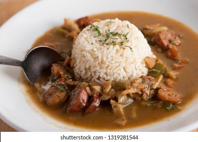 Seafood Gumbo With Rice