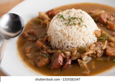 Seafood Gumbo With Rice