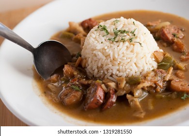 Seafood Gumbo With Rice