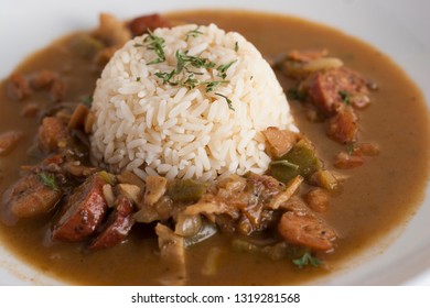 Seafood Gumbo With Rice