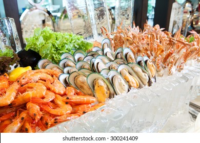 Seafood On Ice, Buffet Line 