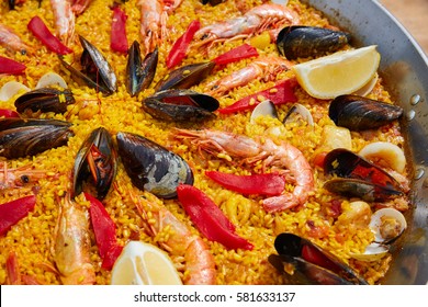 Seafood Paella From Spain Recipe Of Valencia