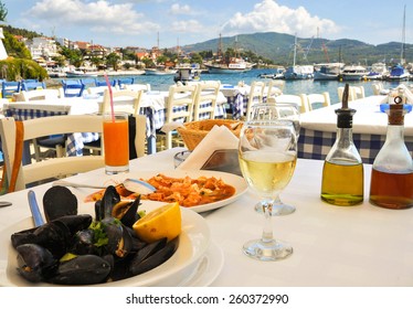 Seafood Restaurant In Greece