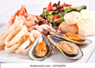 Seafood And Salad