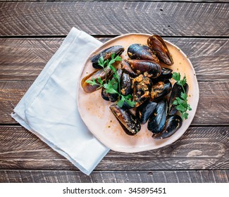 Seafood specialties. - Shutterstock ID 345895451