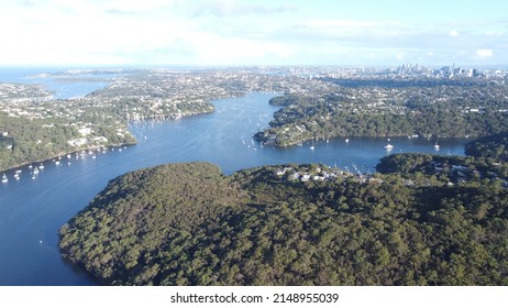 Seaforth Middle Harbour From Above