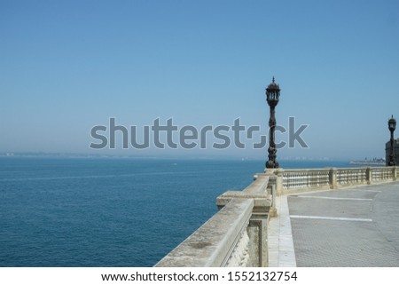 Similar – Seagulls on railings