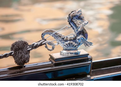 Seahorse On A Venetian Gondola, Venice, Italy