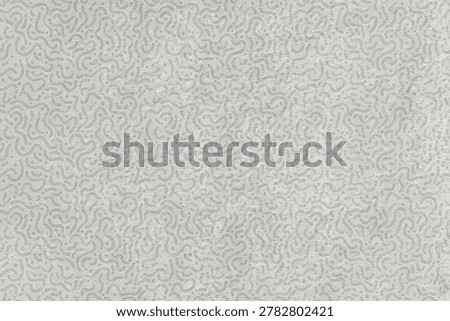 seamless abstract doodle pattern on light grey concrete texture, monochrome squiggles background for textile, wrapping paper, and digital wallpaper design.