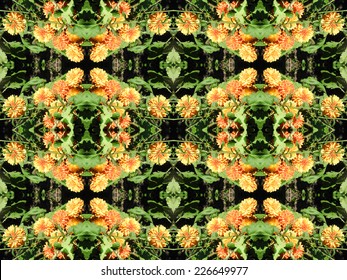 Seamless abstract floral geometric pattern - Powered by Shutterstock