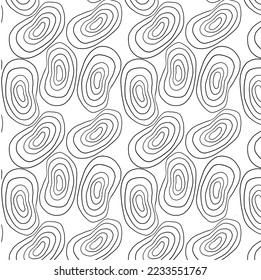 seamless abstract hand drawn circles pattern background. High quality photo