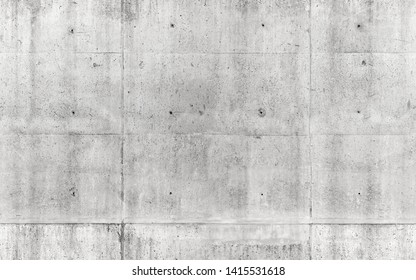 Seamless background photo texture, gray concrete wall pattern