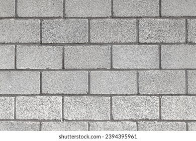 Seamless background texture of gray wall. Square photo pattern