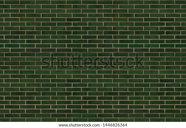 Seamless Brick Wall Pattern Background Stock Photo 1446826364
