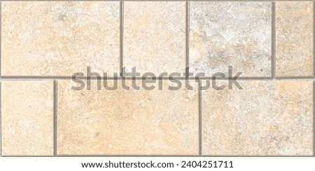 seamless bricks pattern, beige ivory bricks wall cladding, compound and garden exterior wall, ceramic elevation tile design, stone blocks background texture