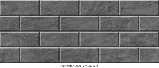 seamless bricks pattern, grey bricks wall cladding, compound and garden exterior wall, ceramic elevation tile design, cement blocks background texture