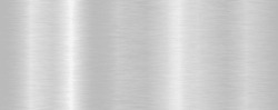 Seamless Brushed Metal Texture. Vector Steel Background With Scratches.