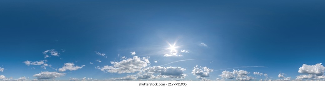 Seamless Clear Blue Sky Hdri Panorama Stock Photo 2197931935 | Shutterstock