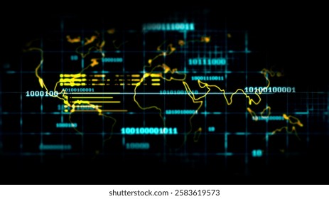 A seamless display of binary numbers creates a dynamic background, symbolizing the interconnectedness of the data-driven world.
 - Powered by Shutterstock - Get 15% off with code: PIKWIZARD15