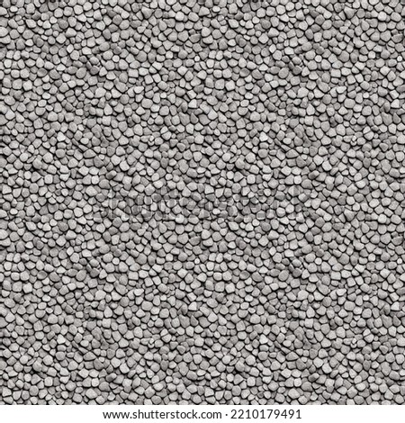 Seamless gravel texture. Gravels wallpaper background.