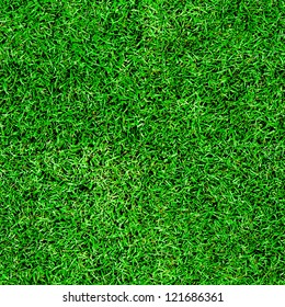 Seamless Green Grass Background