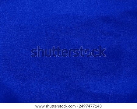 Seamless loop with highly detailed blue Navy fabric texture. Background of dark blue cloth. Table cloth for background display. Blue color background