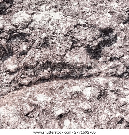 Seamless macro texture of rough volcanic rock with deep porous surface and natural cavities. Grunge stone material perfect for 3d displacement map, game environment, lunar surface, and sci-fi assets. High detail concrete background for CGI and VFX.