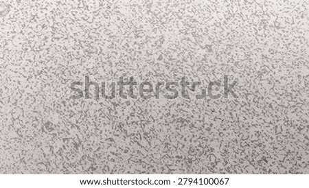A seamless off white surface filled with dense, irregular dark gray stippled or speckled plaster textures