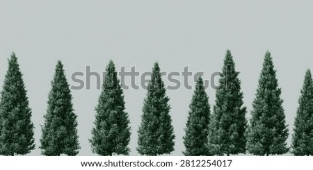 A seamless pattern of cypress trees, perfect for backgrounds or design elements.
