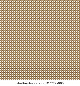 Seamless pattern of interwoven lines in brown tonality