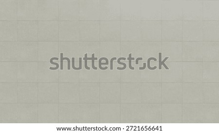A seamless pattern of light gray tiles with thin grout lines, pe