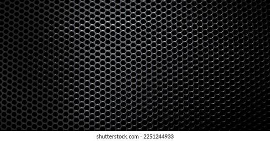 Seamless pattern of texture silver or stainless steel hexagon for background. Abstract, Art and Close up object concept - Shutterstock ID 2251244933