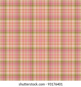 Seamless Pink Plaid Background