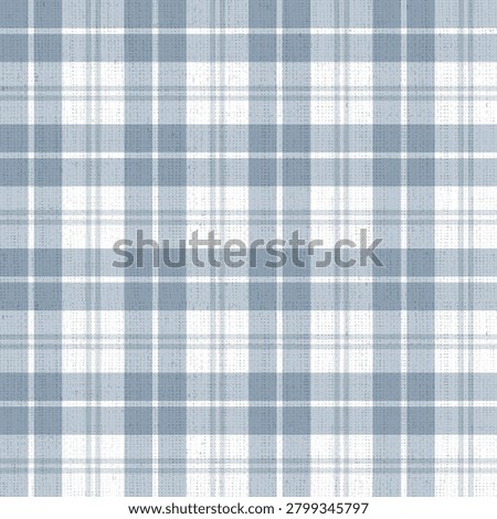 Seamless Plaid and Tartan Pattern Set, Pastel Checkered Fabric Texture Backgrounds