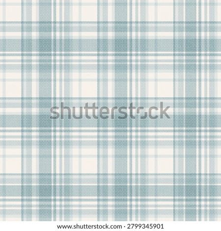 Seamless Plaid and Tartan Pattern Set, Pastel Checkered Fabric Texture Backgrounds