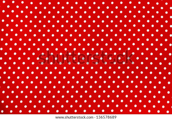 Seamless Polka Dot Background Stock Photo (Edit Now) 136578689