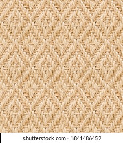Seamless Rattan pattern for texture and background
