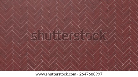 Seamless Red Brick Floor Pattern – Premium 6K Herringbone Texture

