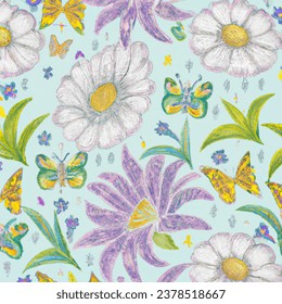 Seamless Repeating Pattern Lilly Pulitzer Style AI-generated image ...