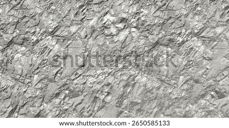 Seamless rough stone background texture with rustic finish and architectural design